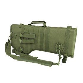 VISM rifle scabbard, green.